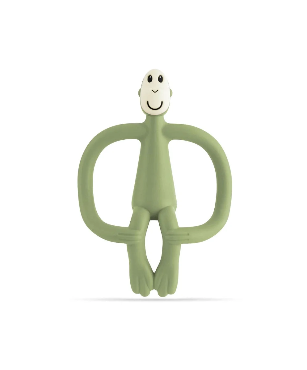 Matchstick Monkey Original Teething Toy - Olive Green