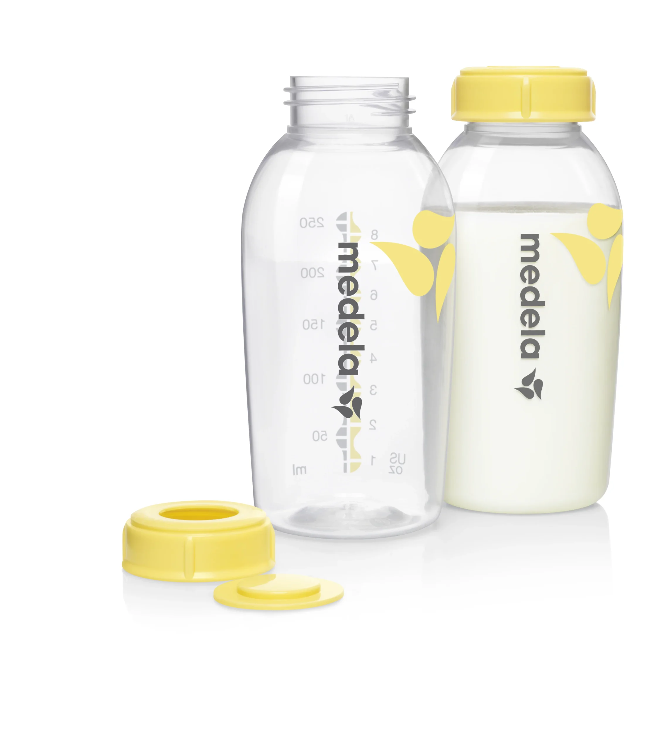 Medela Breast Milk Bottles 250ml 2-pack Clear