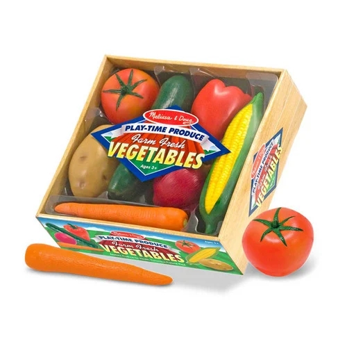 Melissa & Doug 7 Pieces Play Time Vegetables