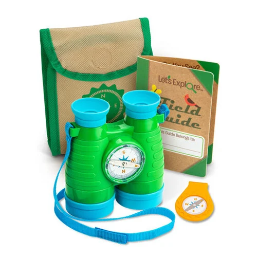 Melissa & Doug Let's Explore - Binoculars & Compass Toy Set
