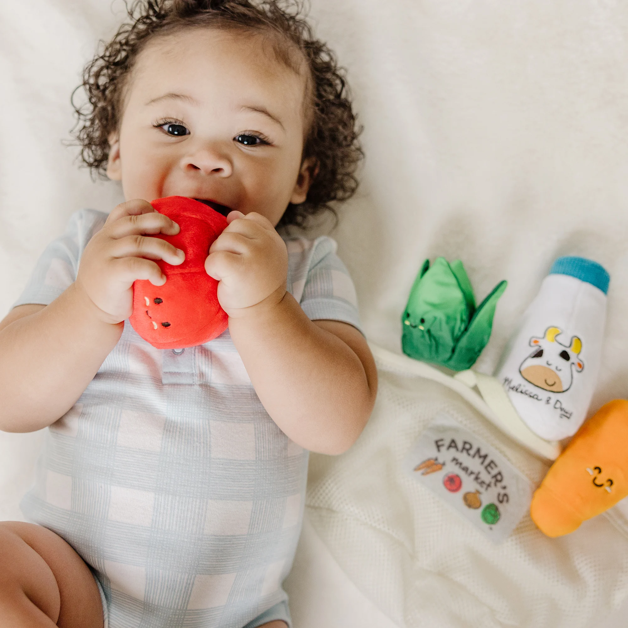 Melissa & Doug Market Basket Fill & Spill Toy Set | Babylist Shop