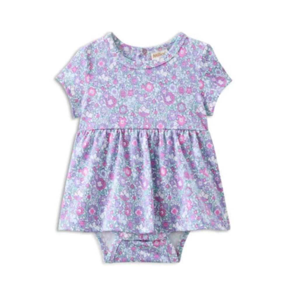 Milky Clothing Pretty Posy Baby Dress - Infants