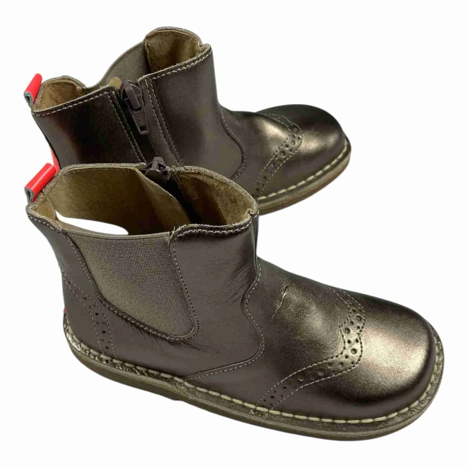 Mini Boden Metallic Boots