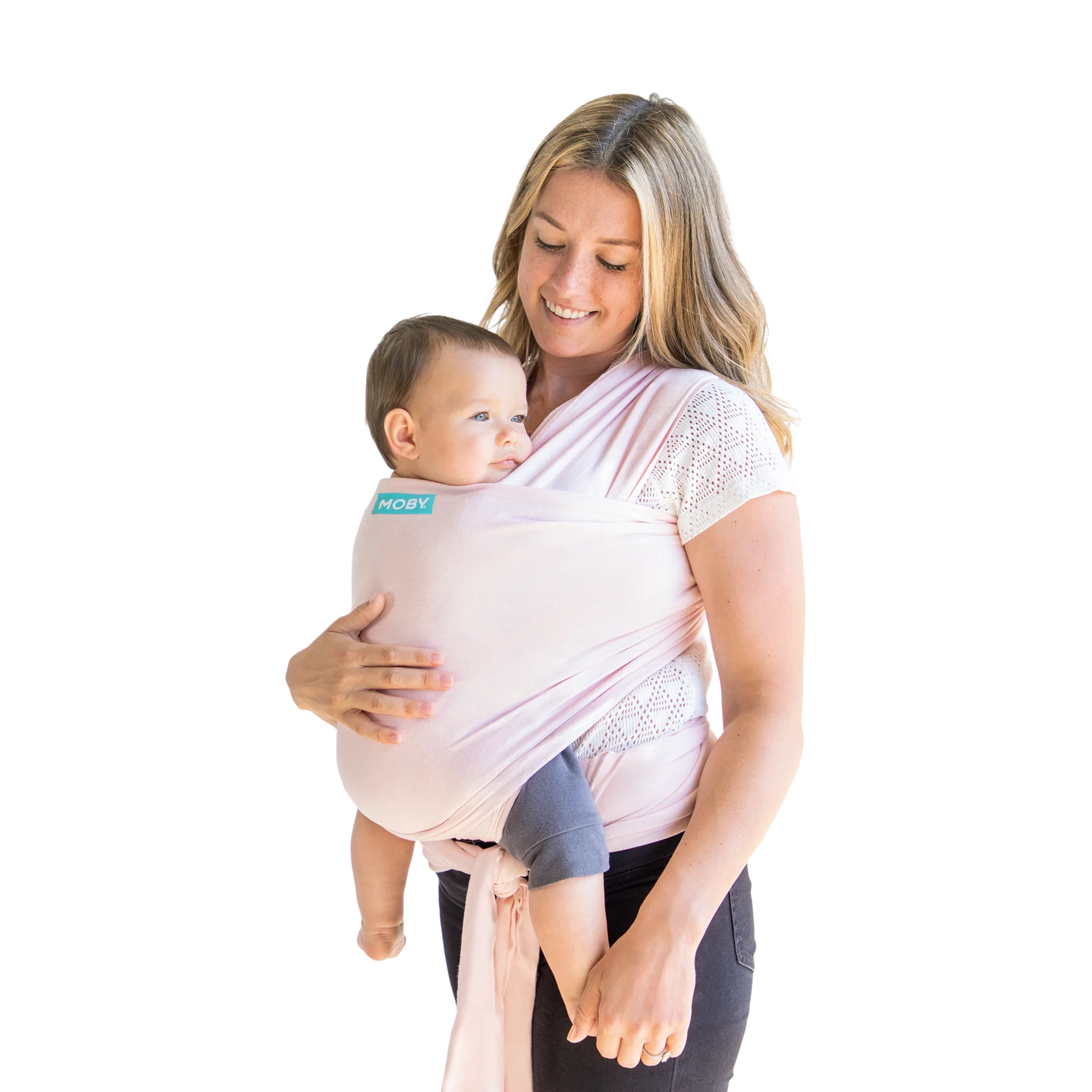 Moby Classic Wrap Carrier - Rose Quartz | Babylist Shop
