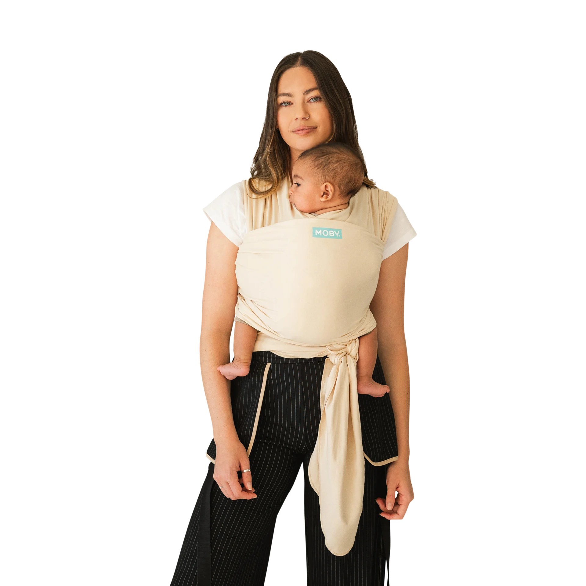 Moby Classic Wrap Carrier - Sand Dollar Cream | Babylist Shop