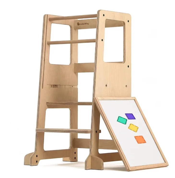 My duckling LOLA Deluxe Adjustable Learning Tower - Natural (Pre order for Dec)