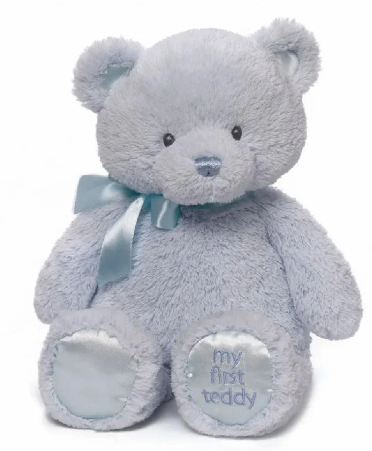 My First Teddy Blue 38cm Tba