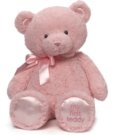 My First Teddy Pink 38cm Tba