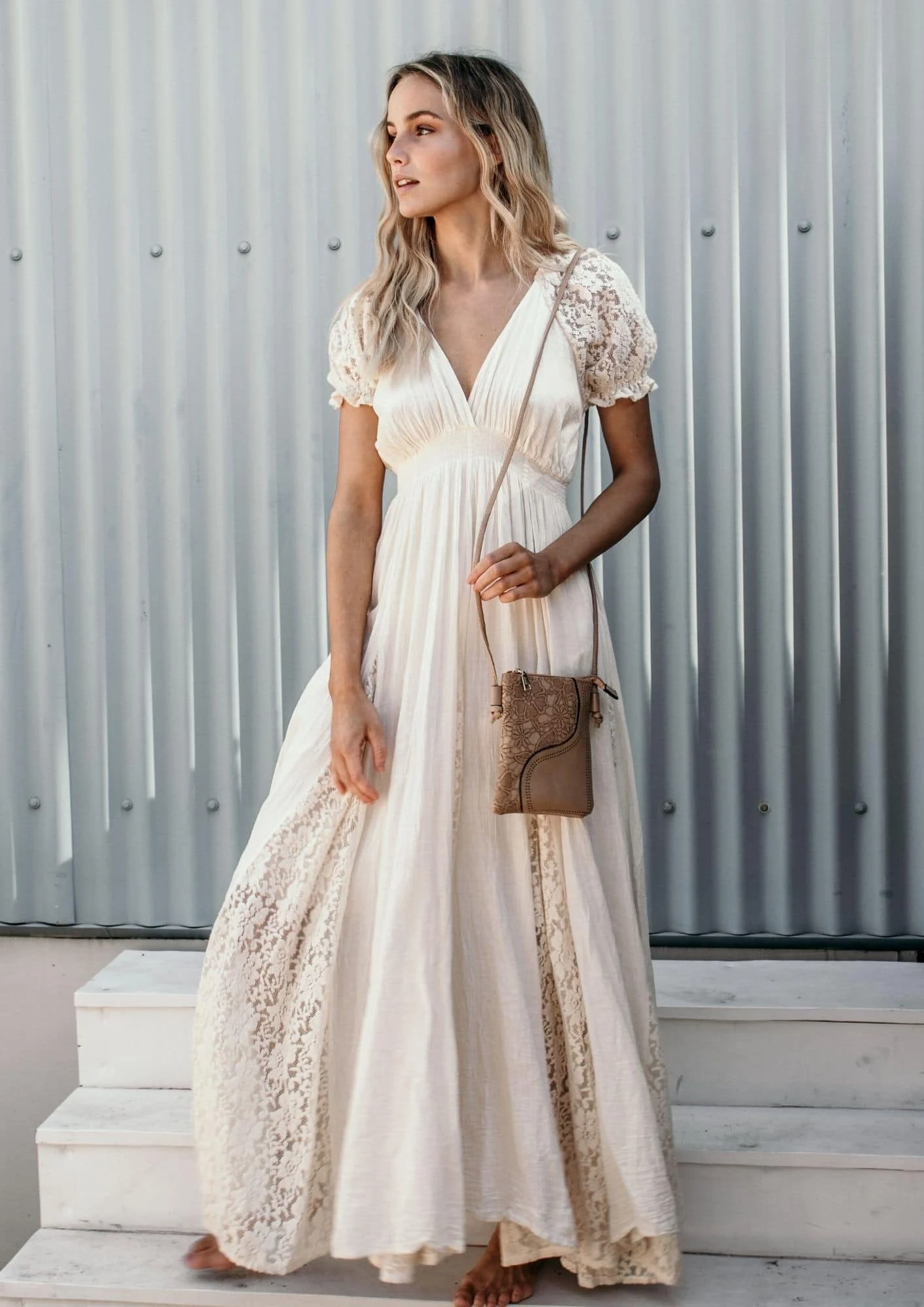 Mykonos Lace Dress