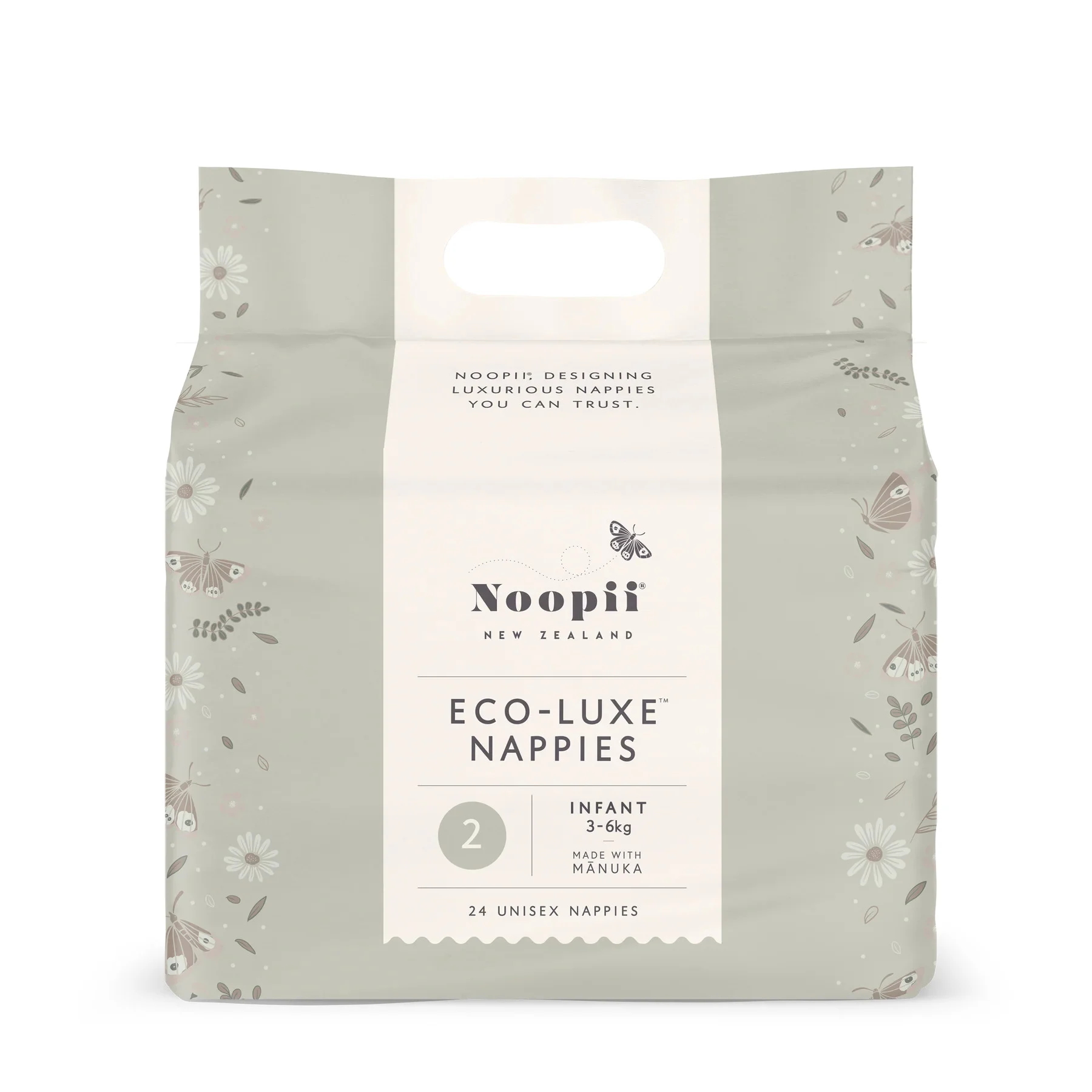 Noopii Infant Unisex Nappies – Size 2