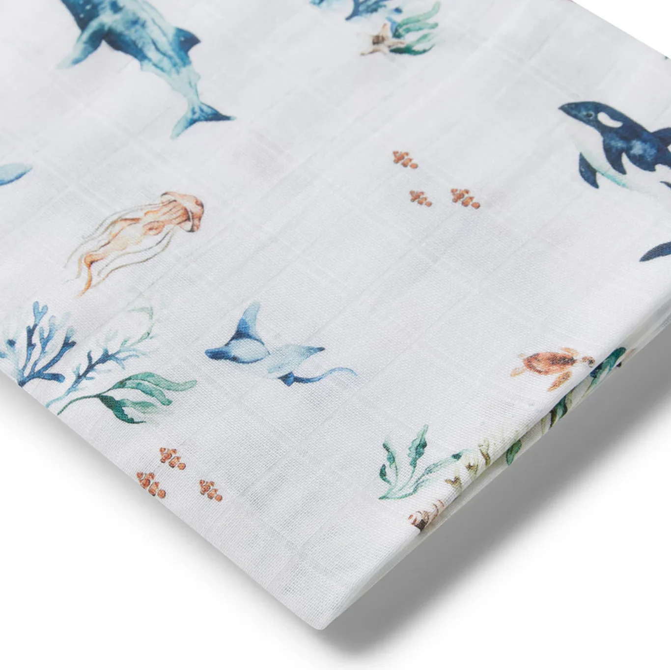 Ocean Organic Muslin Wrap