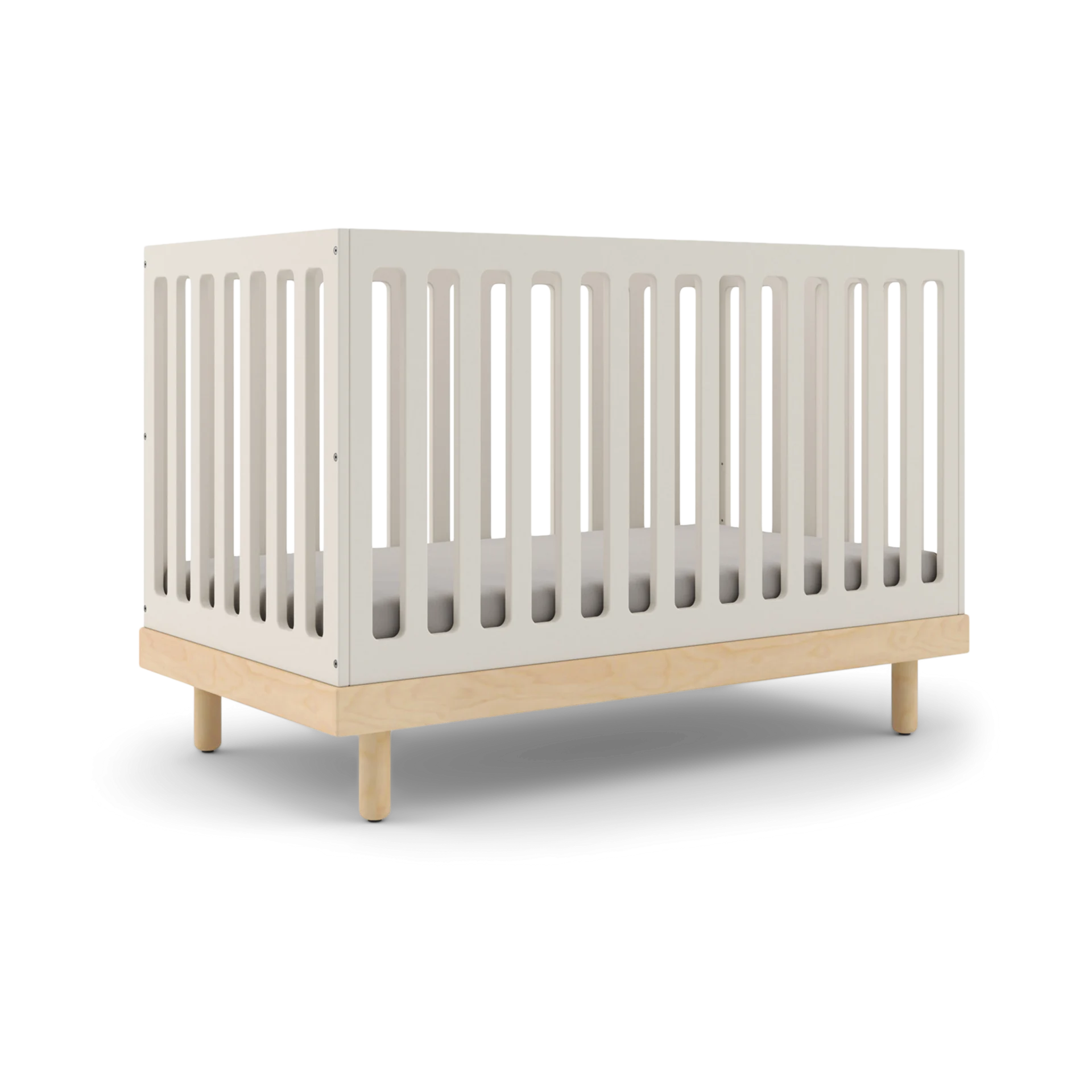 Oeuf Classic Crib - White/Birch | Babylist Shop