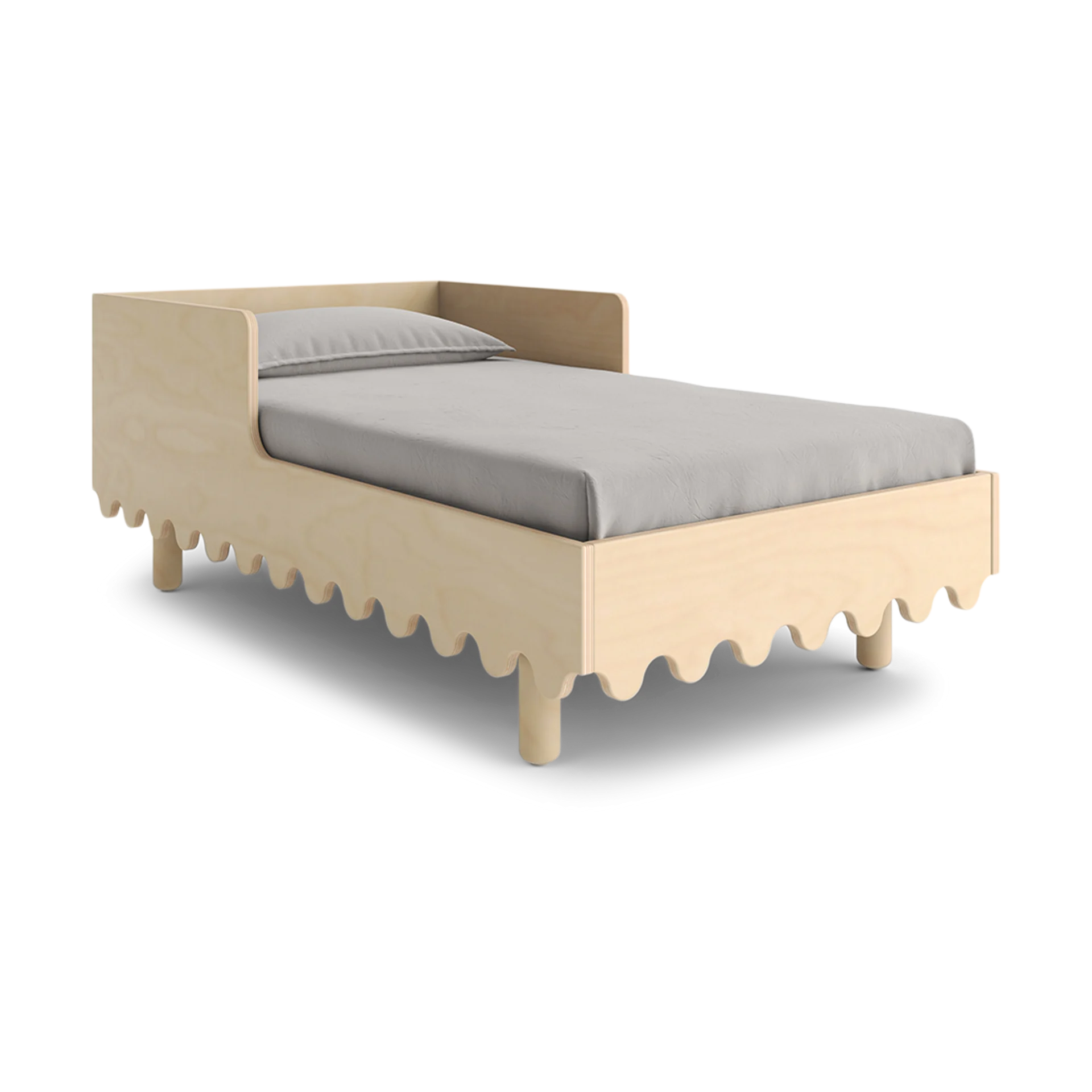 Oeuf Moss Toddler Bed - Birch | Babylist Shop
