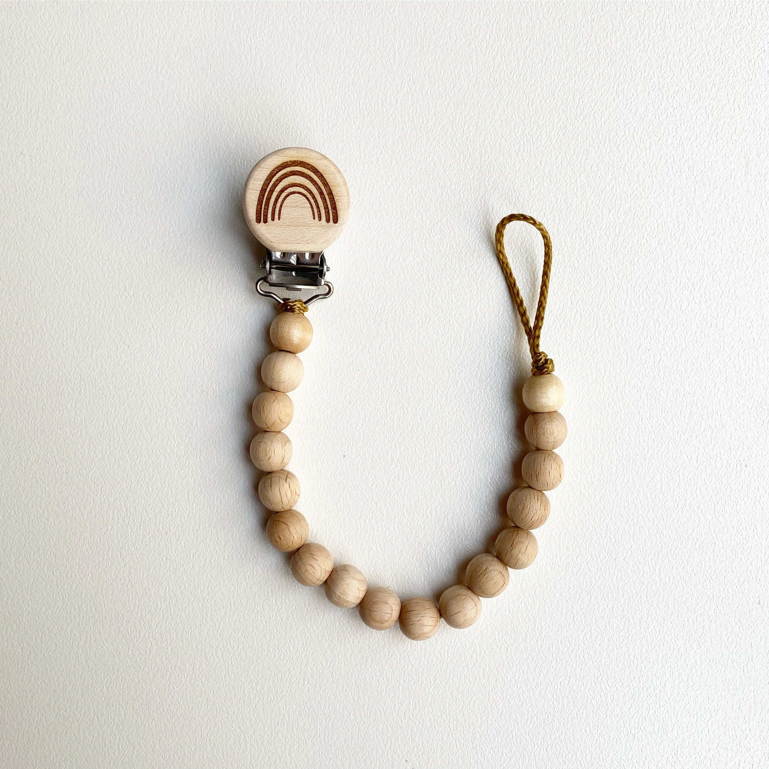 OLH Petite Bead Dummy Chain - Rainbow Natural