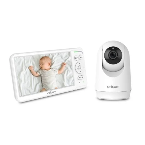 Oricom 6.0″ Video Baby Monitor with Pan tilt zoom camera