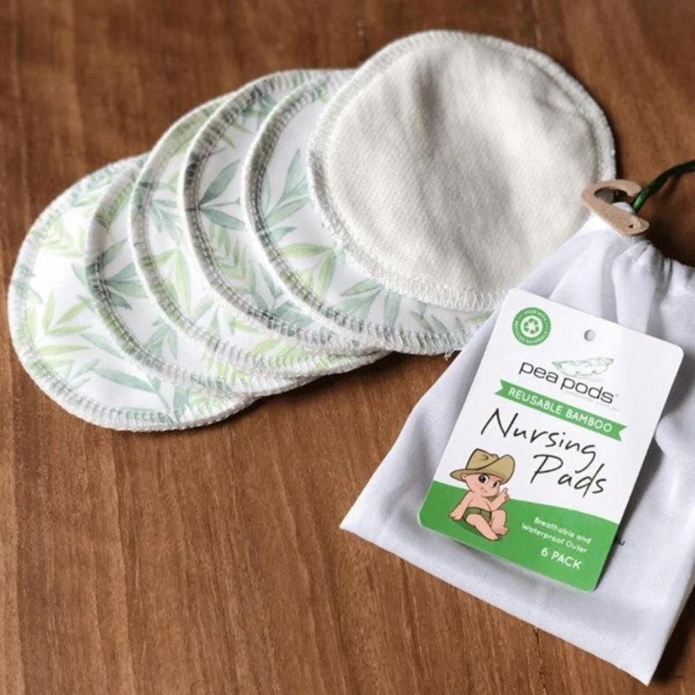 Pea Pods Nursing Pads 6 Pk - Eucalyptus