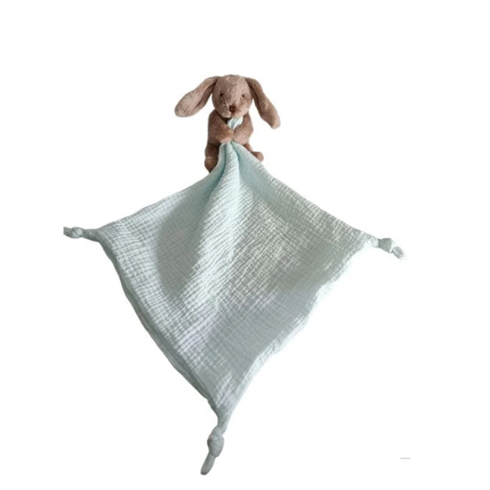 Petite Vous Benny the Bunny and Comfort Blanket Muslin