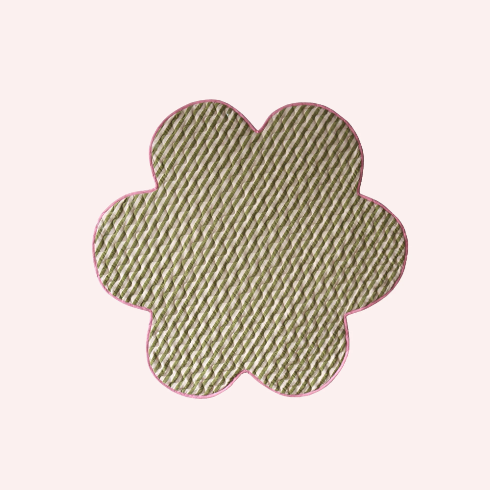 Playmat - Pistachio Seersucker