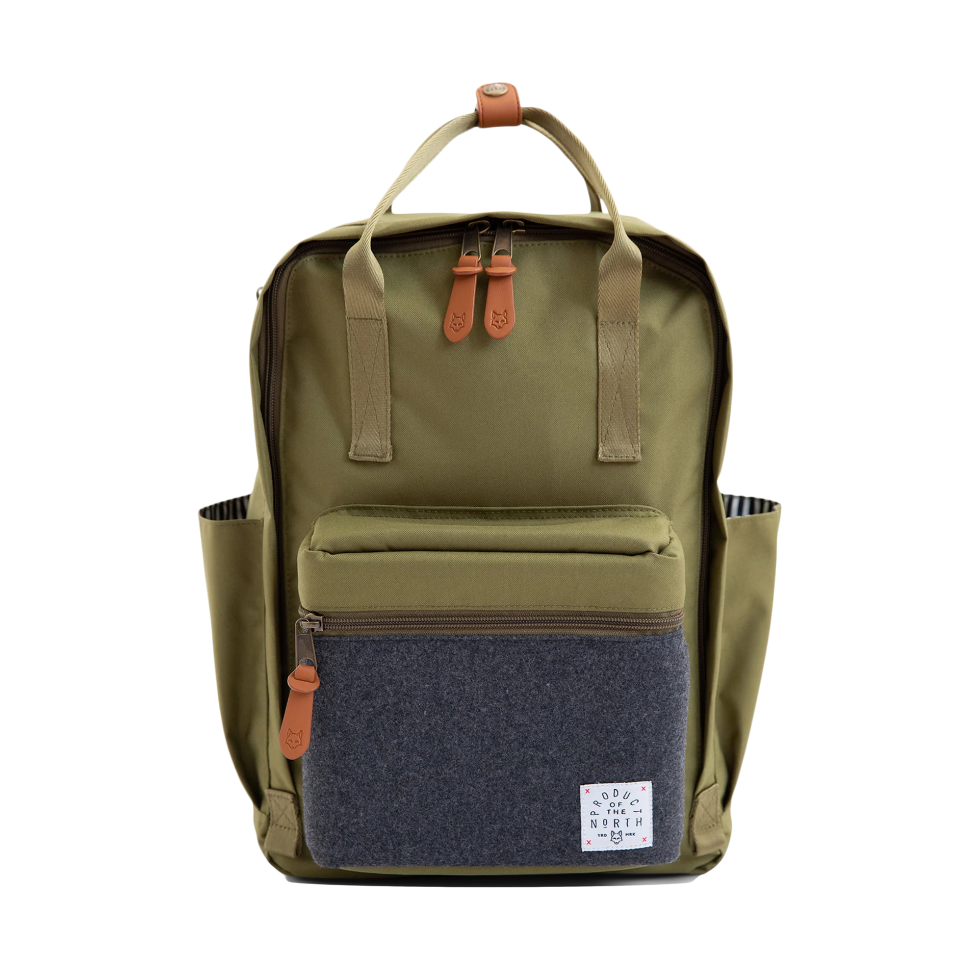 Product of the North Sustainable Elkin Diaper Bag Backpack - Olive | Babylist Shop
