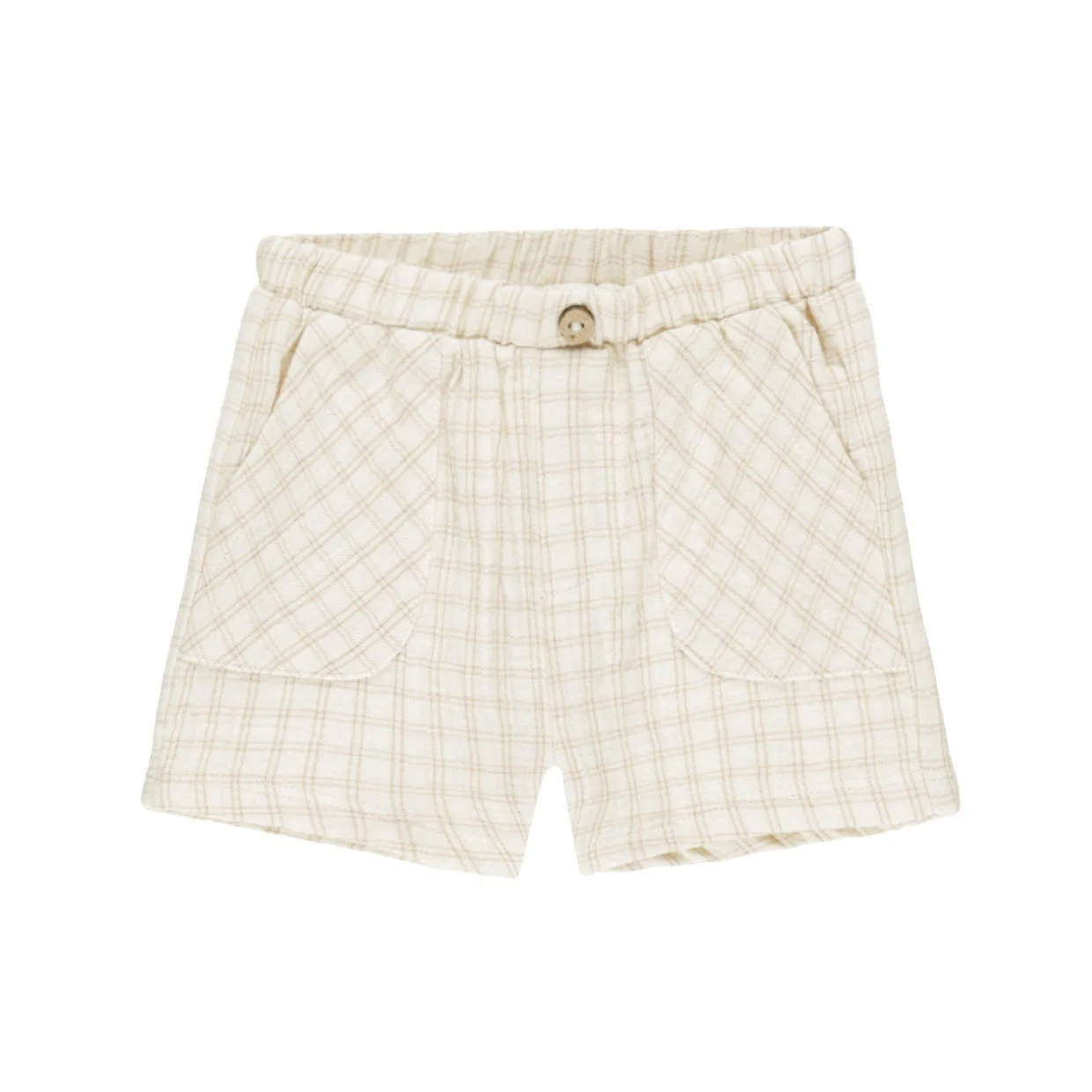 Quincy Mae Utility Short - Oat Check