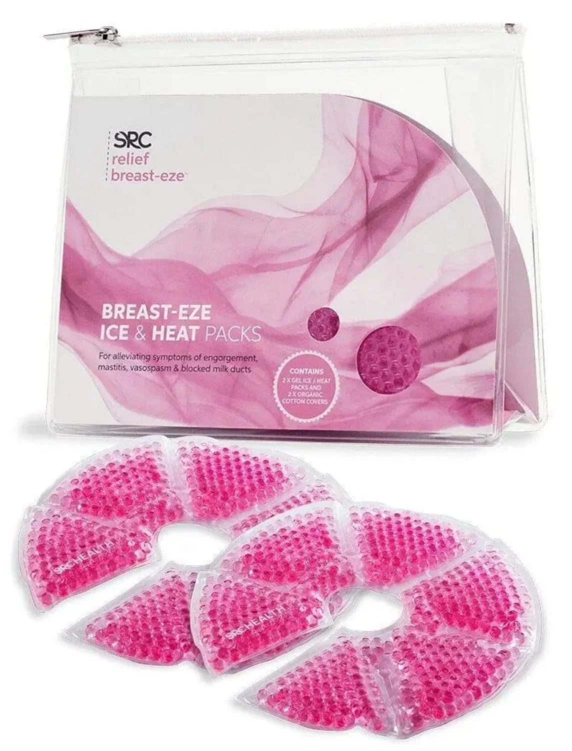 Relief Breast-Eze Ice & Heat Packs - SRC Health