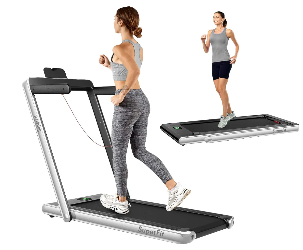 Rever Living 2-in-1 Walking & Running Treadmill