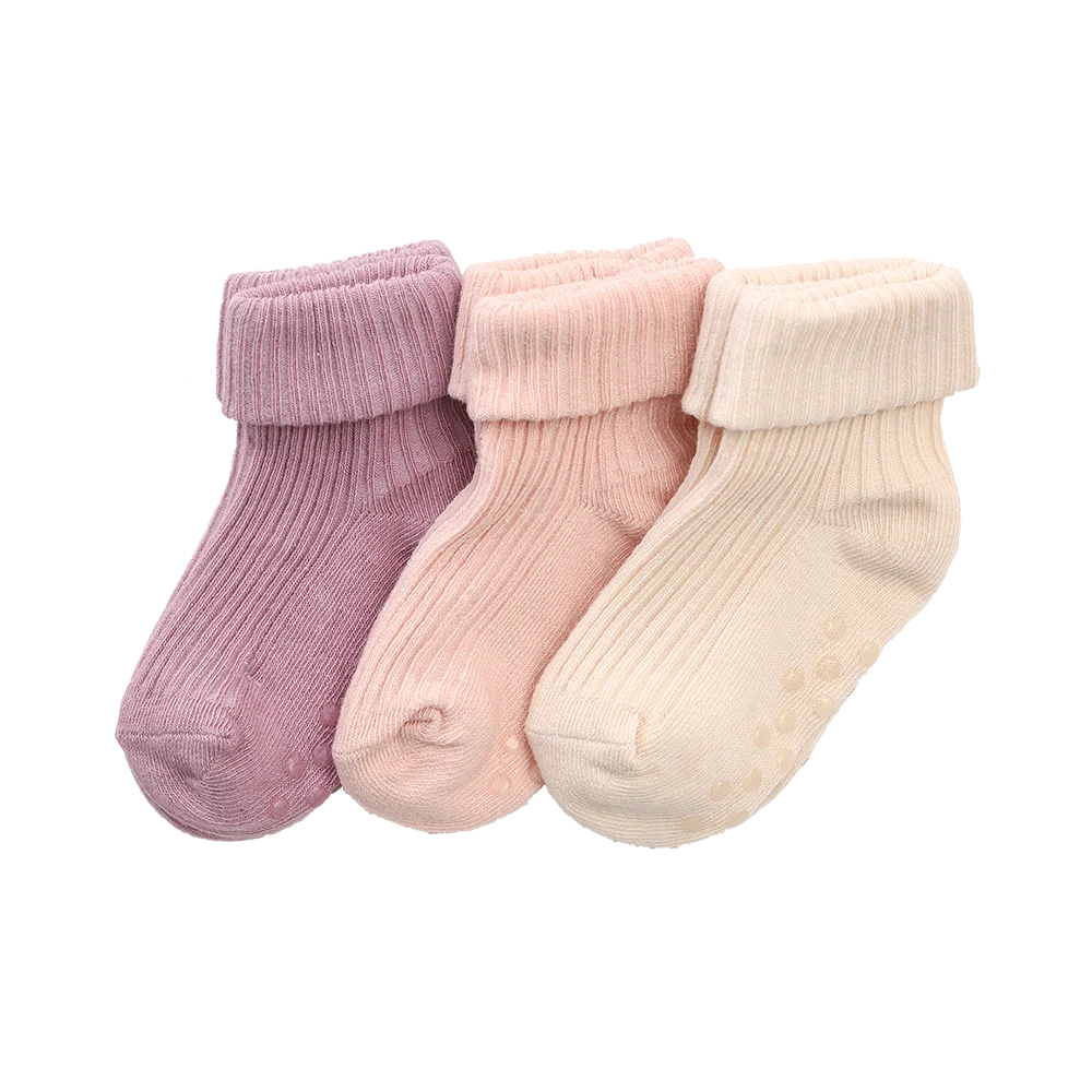 Rib 3pk Socks Multi
