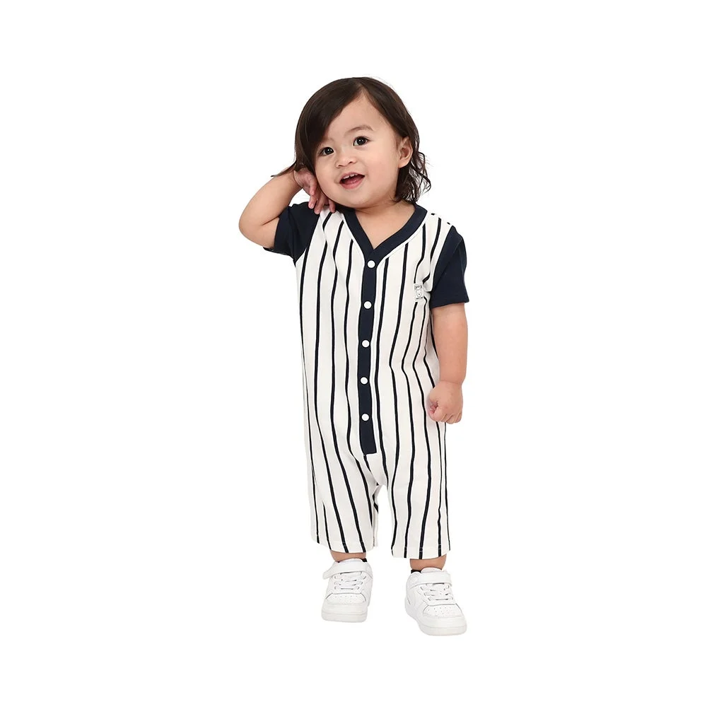 Ricochet Baby Baseball Romper Multi