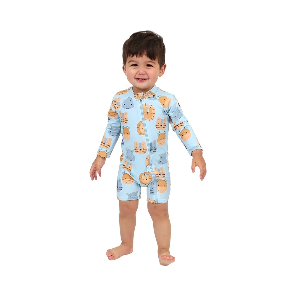 Ricochet Kids Zippy Rash Suit Animals