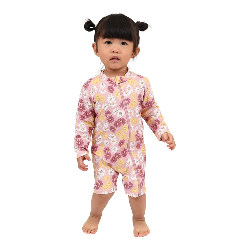 Ricochet Kids Zippy Rash Suit Daisies