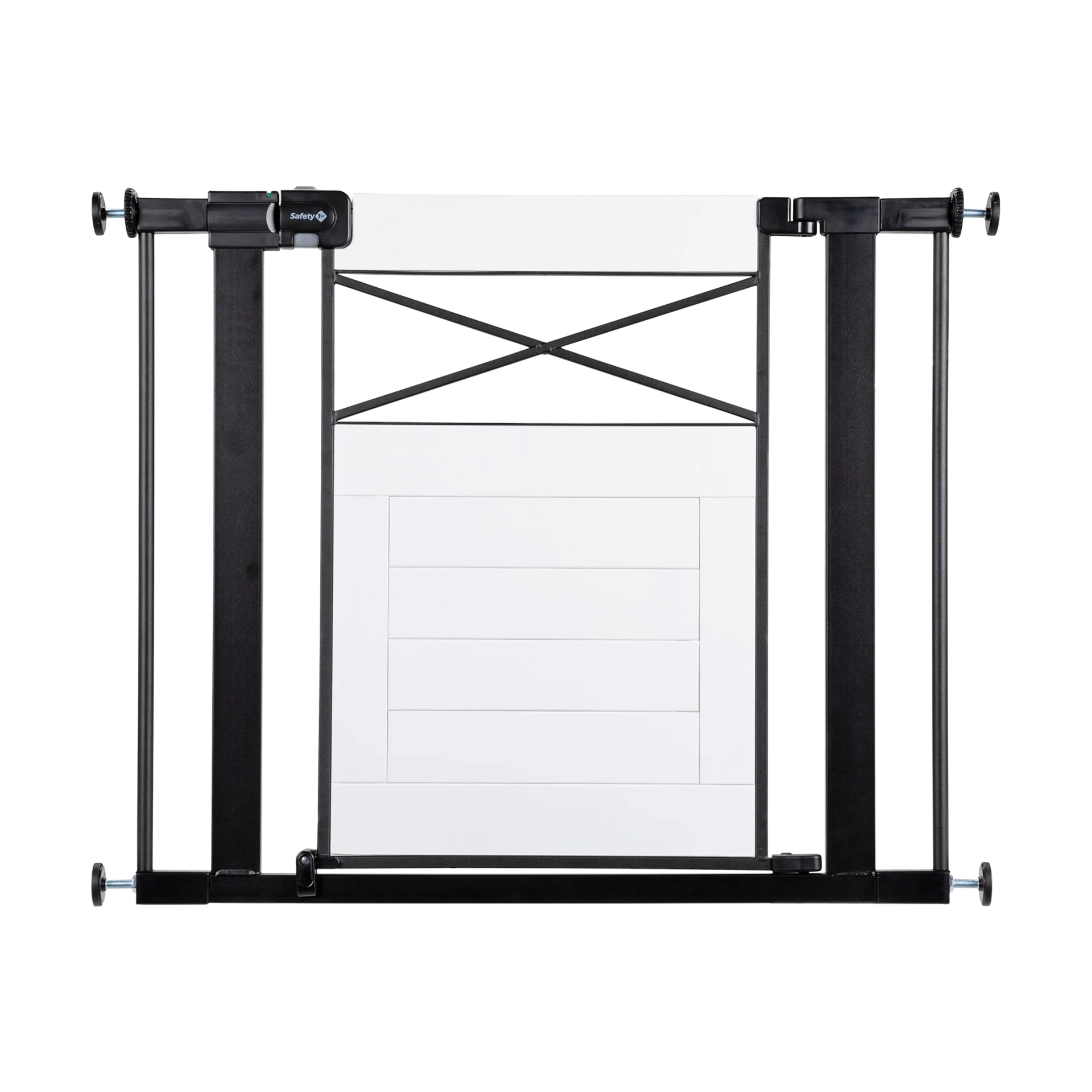 Safety 1st Easy Install Modern Farmhouse Gate - White Finish | Babylist Shop