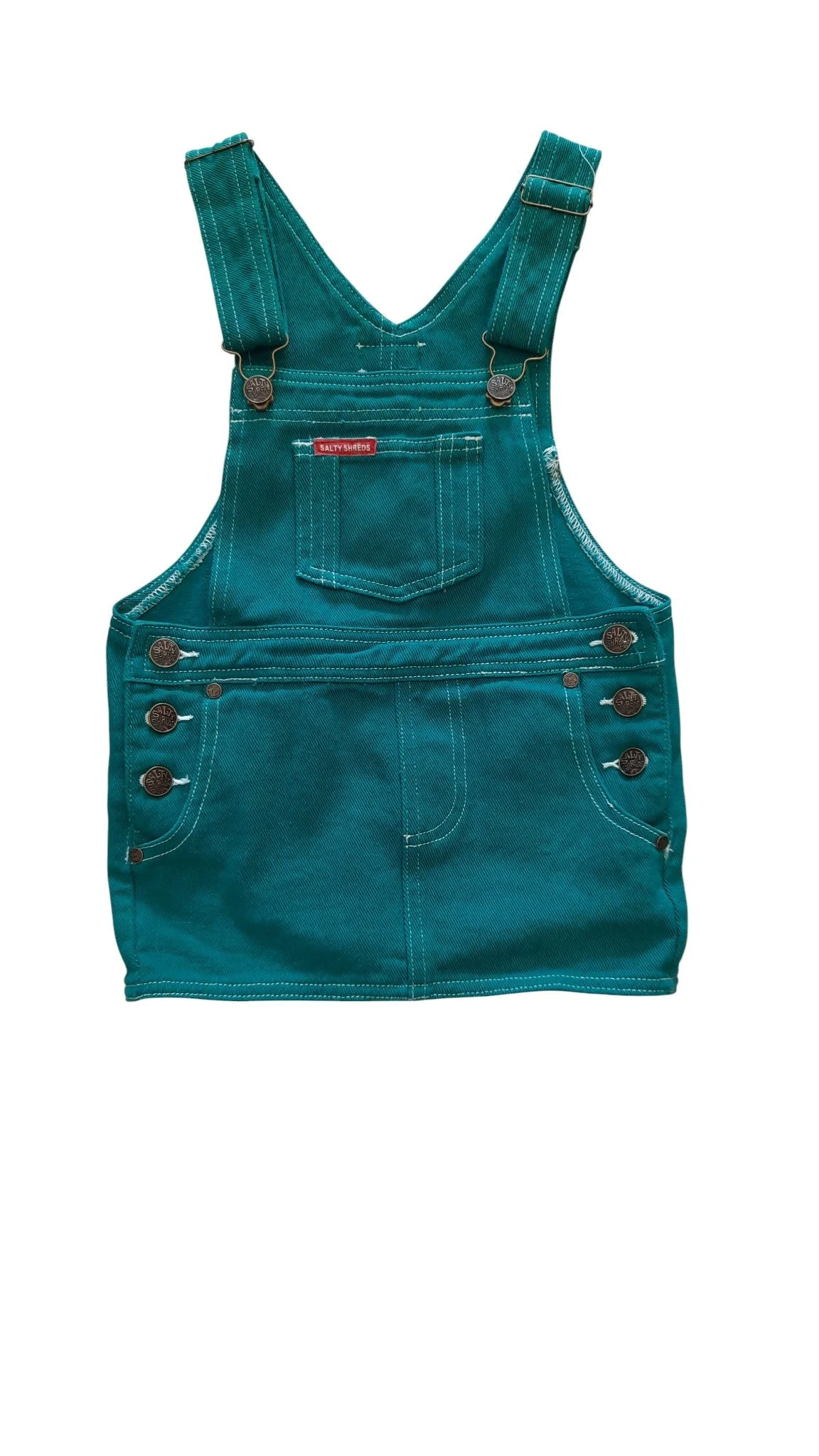 Salty Shreds Pinafore, 3-4