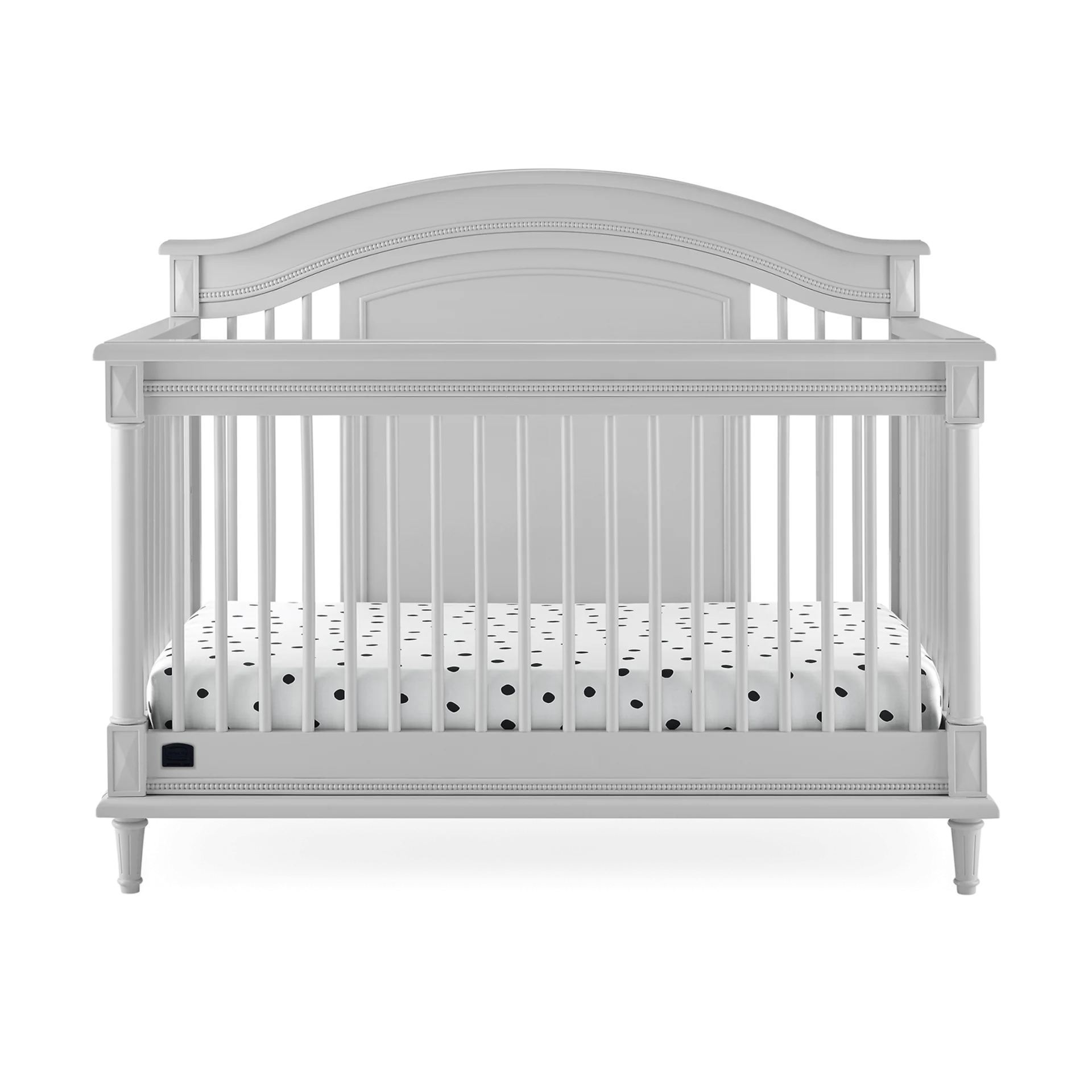 Simmons Kids Juliette 6-in-1 Convertible Crib with Toddler Rail - Moonstruck Grey | Babylist Shop