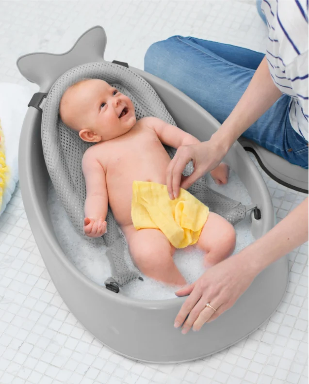Skip Hop Moby Smart Sling 3-stage Tub Grey Grey