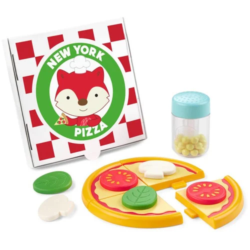 Skip Hop Zoo Fox Piece A Pizza Toy Set