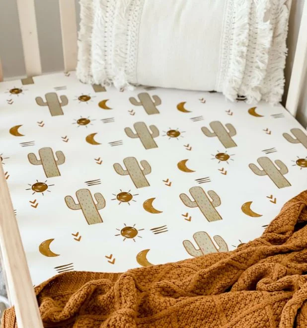 Snuggly Jacks Fitted Cot Sheet Arizona