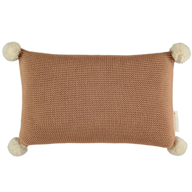 So Natural Knitted Cushion