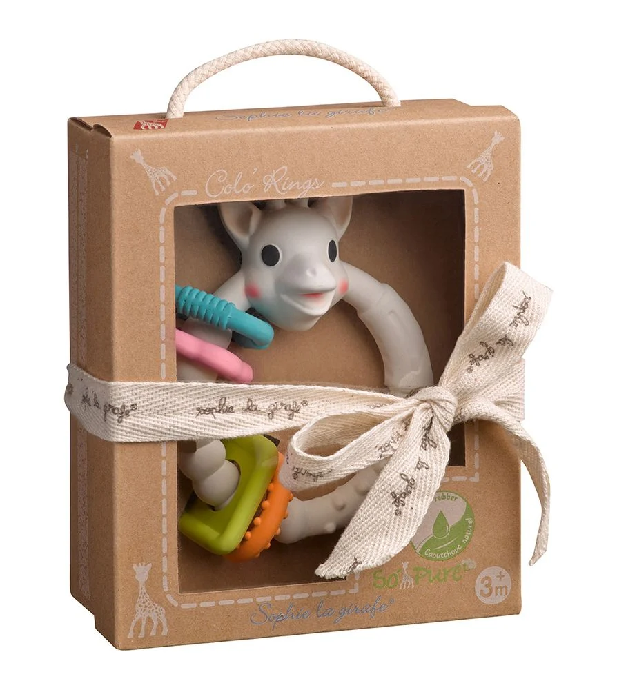 Sophie La Girafe So Pure Colo Rings