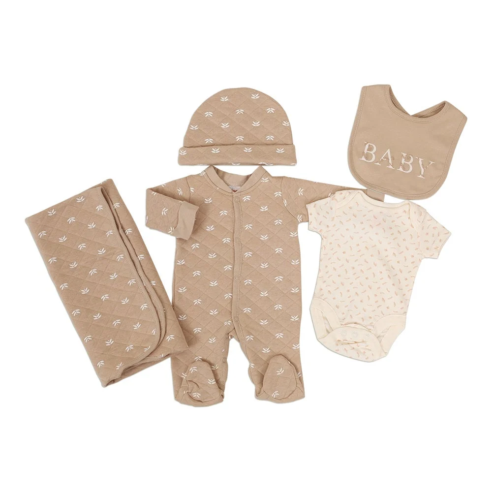 Tangerine 5-Piece Baby Set