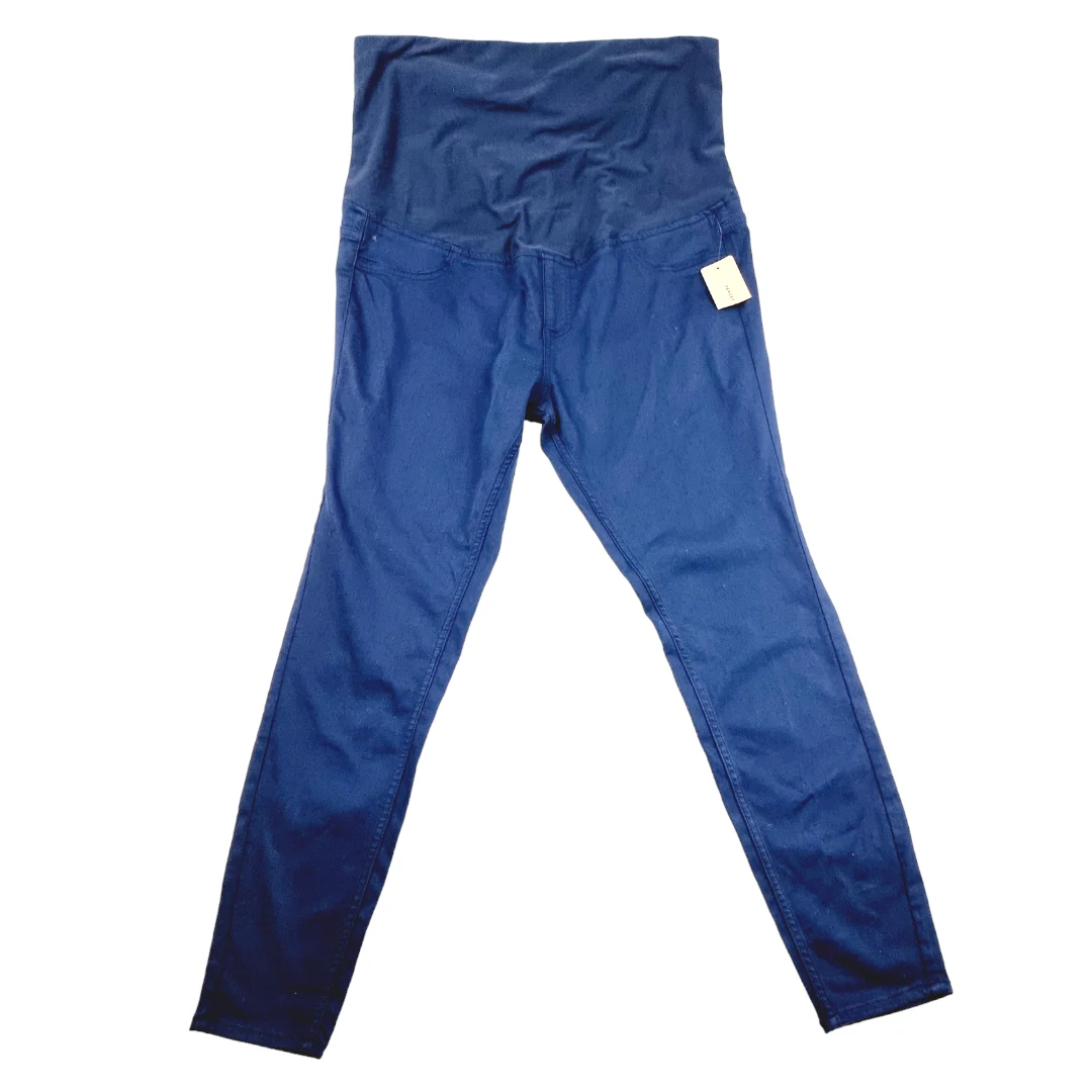 Target Maternity Navy Drill Pant