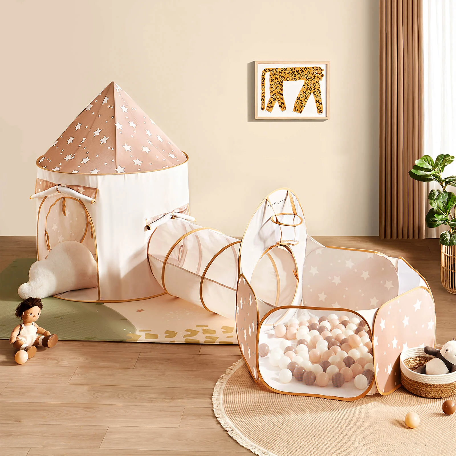 Tiny Land Compact Adventure 3-in-1 Play Tunnel | Babylist Shop