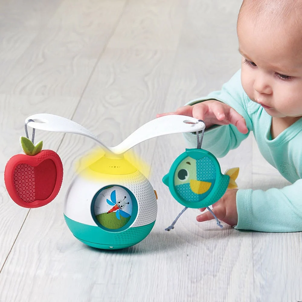 Tiny Love Tummy Time Mobile Entertainer Meadow Day White/blue