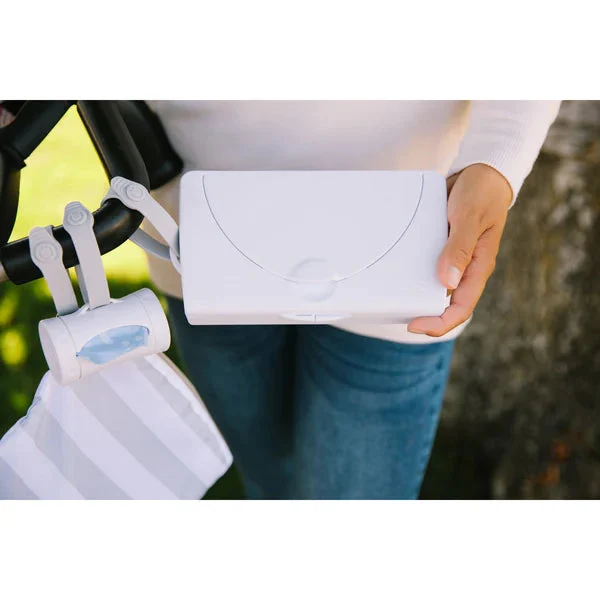 Ubbi On the Go Wipes Dispenser - White