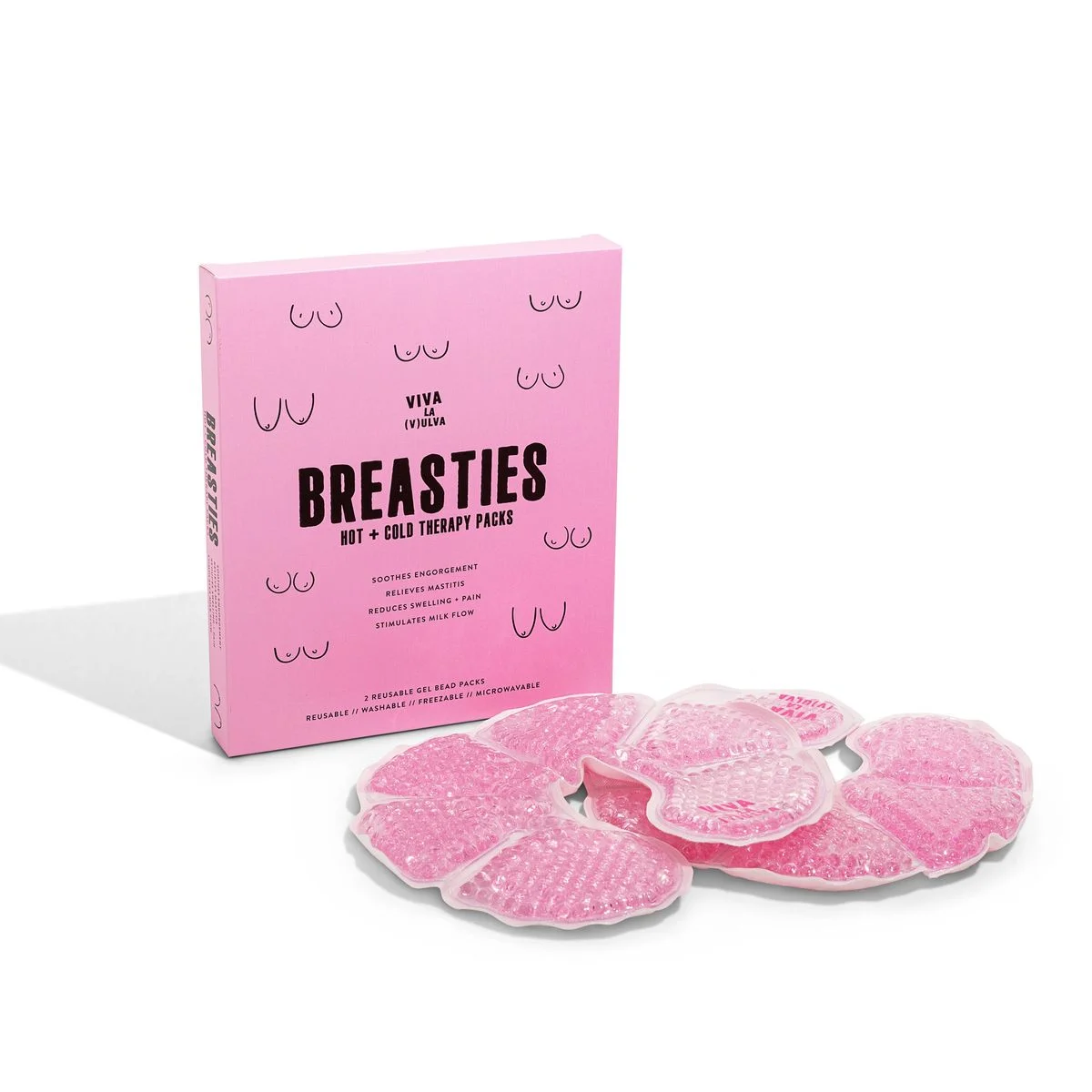 Viva La Vulva Breasties Hot/Cold Therapy Packs