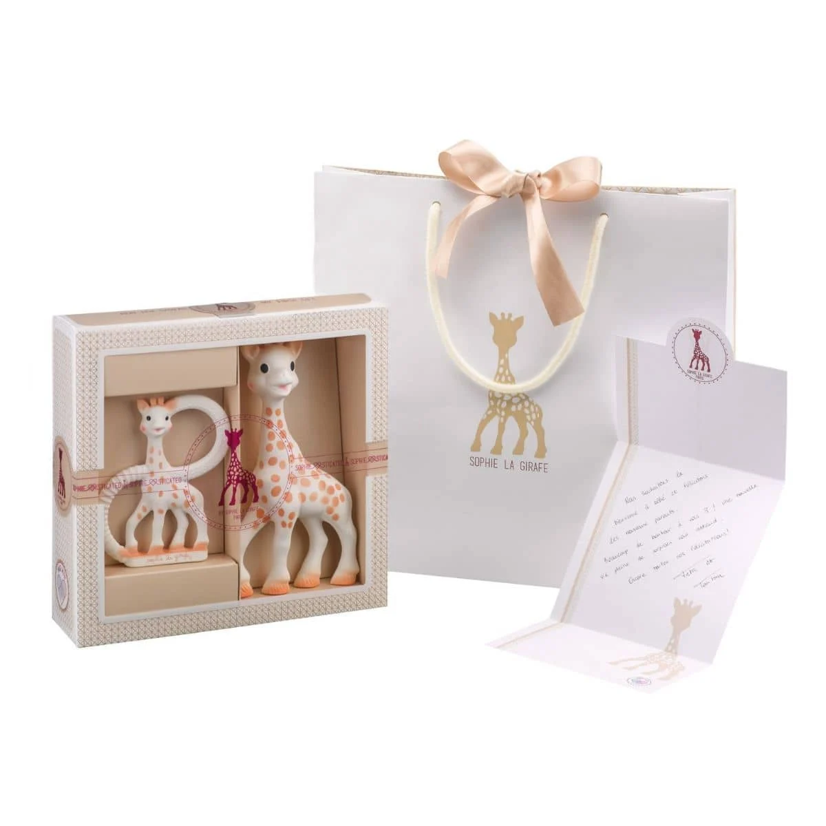 Vulli Sophie the Giraffe Sophisticated - The Teether Set