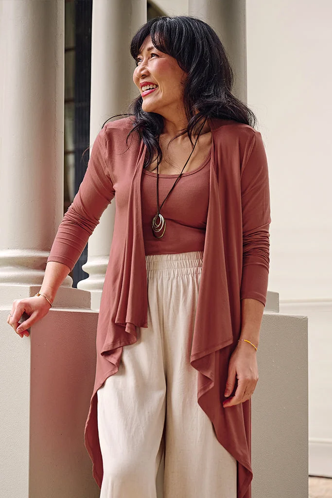 Waterfall Cardigan - Marrakesh