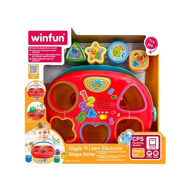 Winfun Giggle 'n Learn Electronic Shape Sorter One
